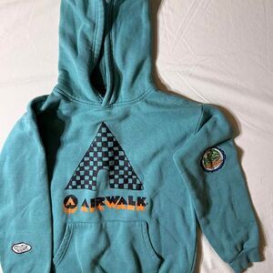 Airwalk Blue and Green Hoodie